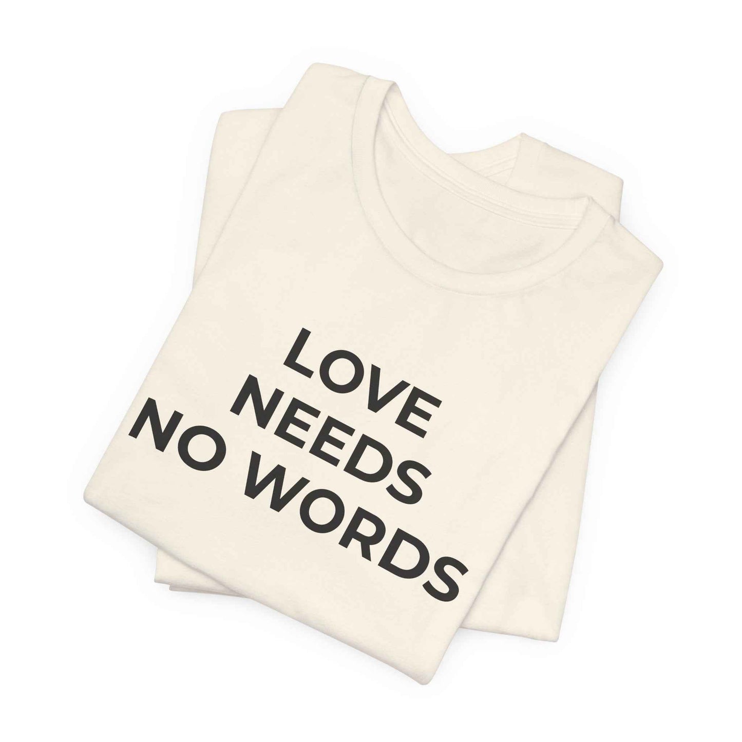 Love Needs No Words Autism Shirt | Autism Support Tee