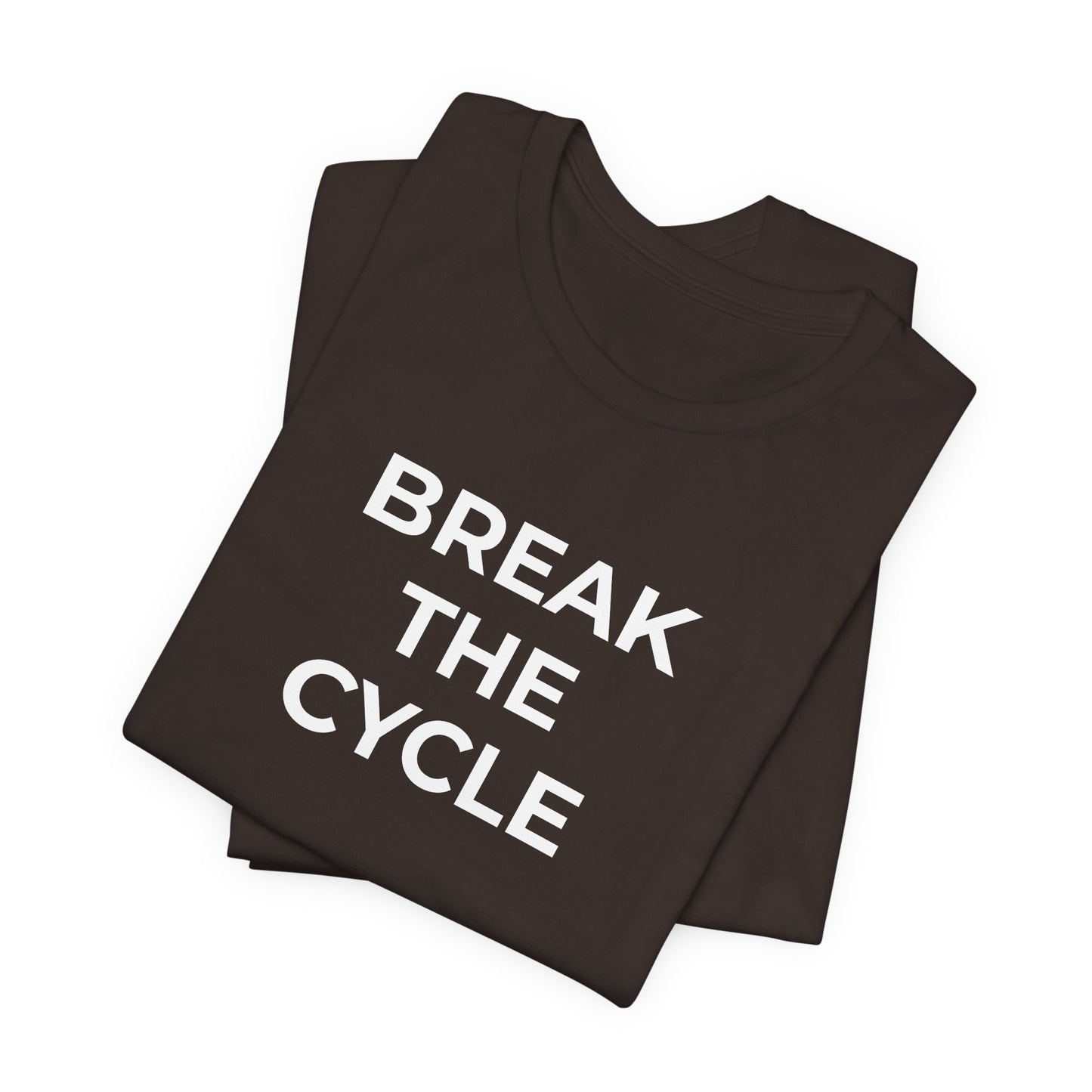 Domestic Violence T-Shirt Break the Cycle - Wear What You Stand For Products