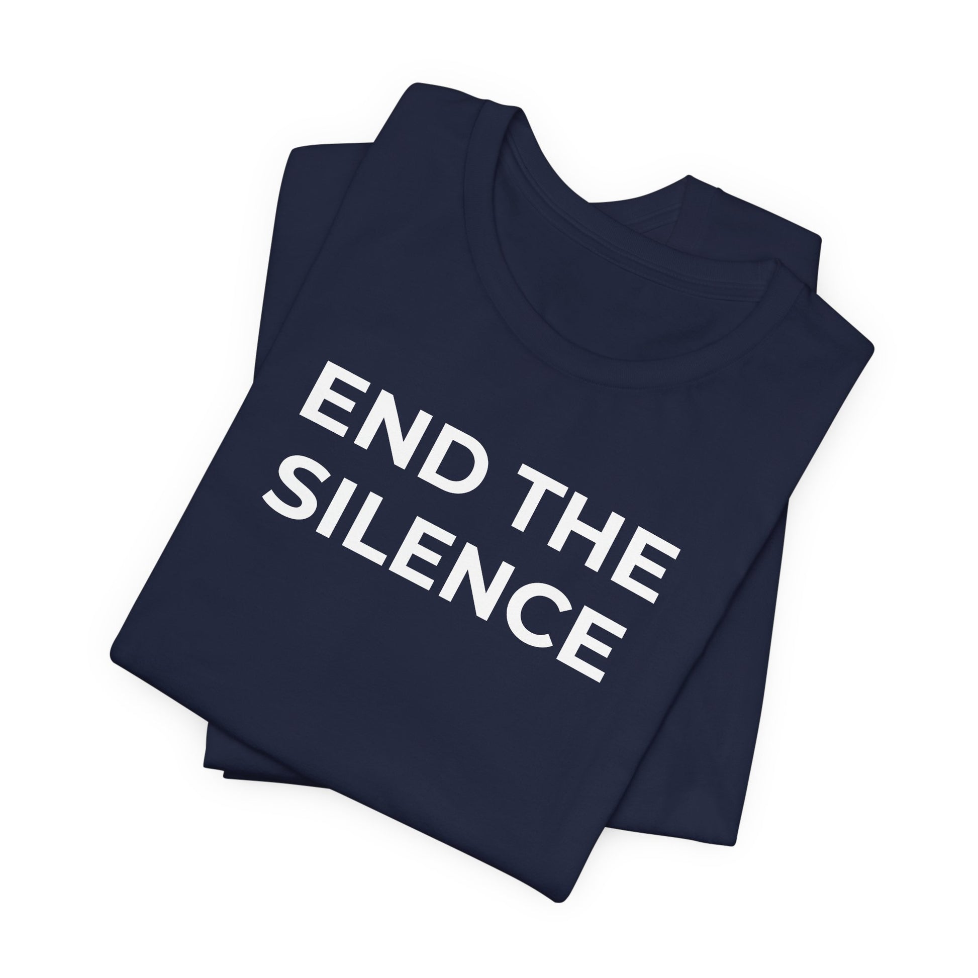 Domestic Violence T-shirt End the Silence - Wear What You Stand For Products