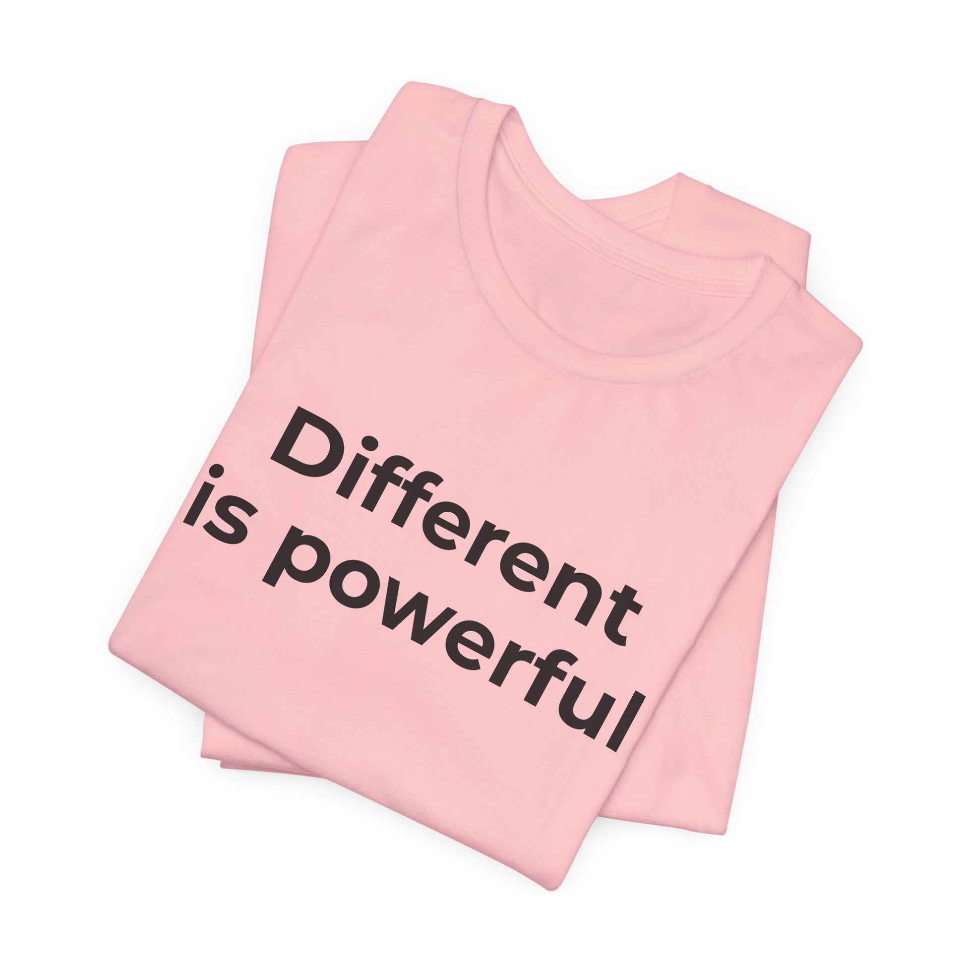 Anti-Bullying Awareness  Different is Powerful TShirt - Wear What You Stand For Products