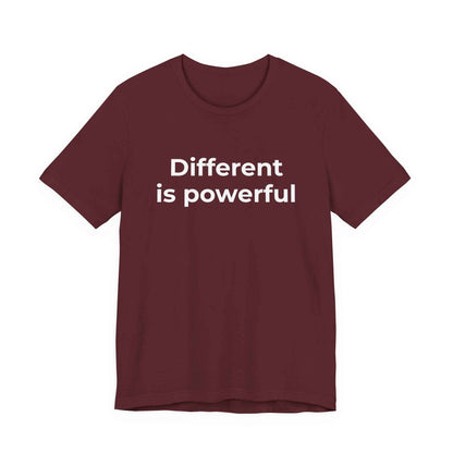 Anti-Bullying Awareness  Different is Powerful TShirt