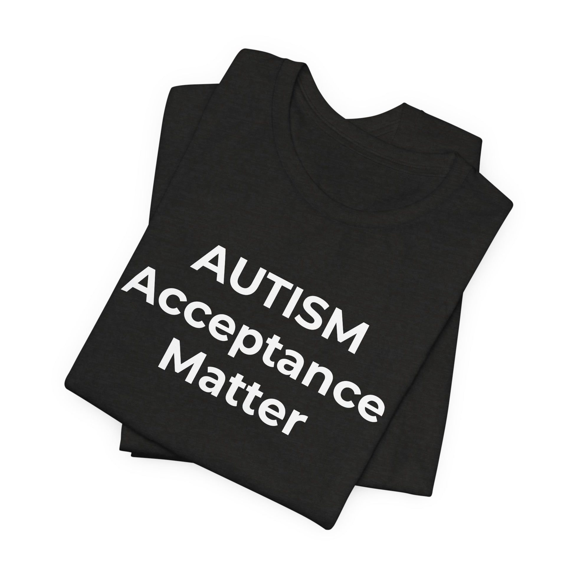 "Autism T-Shirt Acceptance Matters Shirt Support the Spectrum - Wear What You Stand For Products"