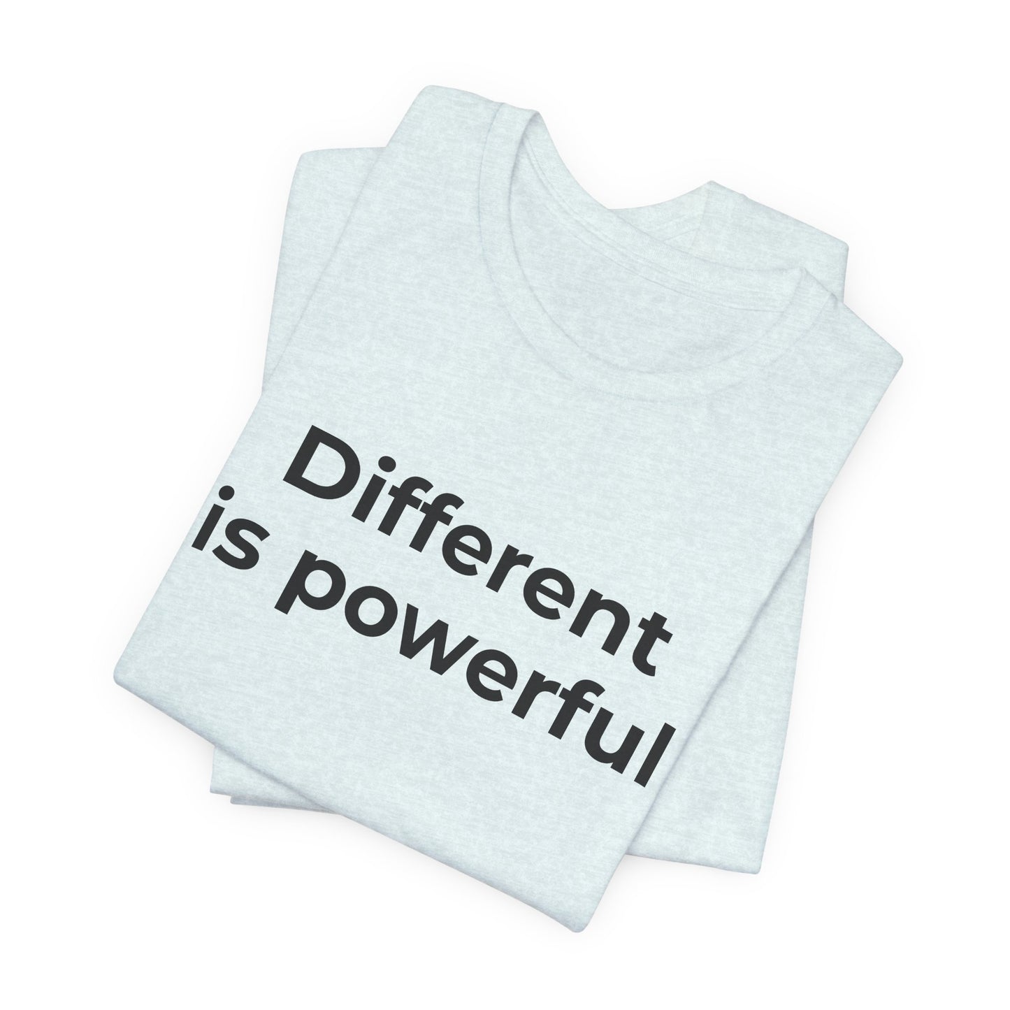 Anti-Bullying Awareness  Different is Powerful TShirt - Wear What You Stand For Products