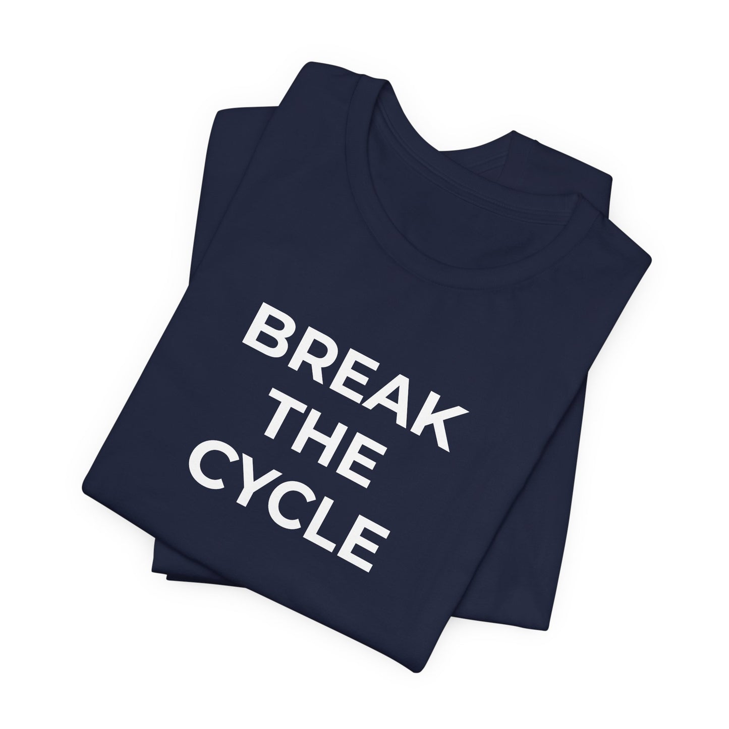 Domestic Violence T-Shirt Break the Cycle - Wear What You Stand For Products