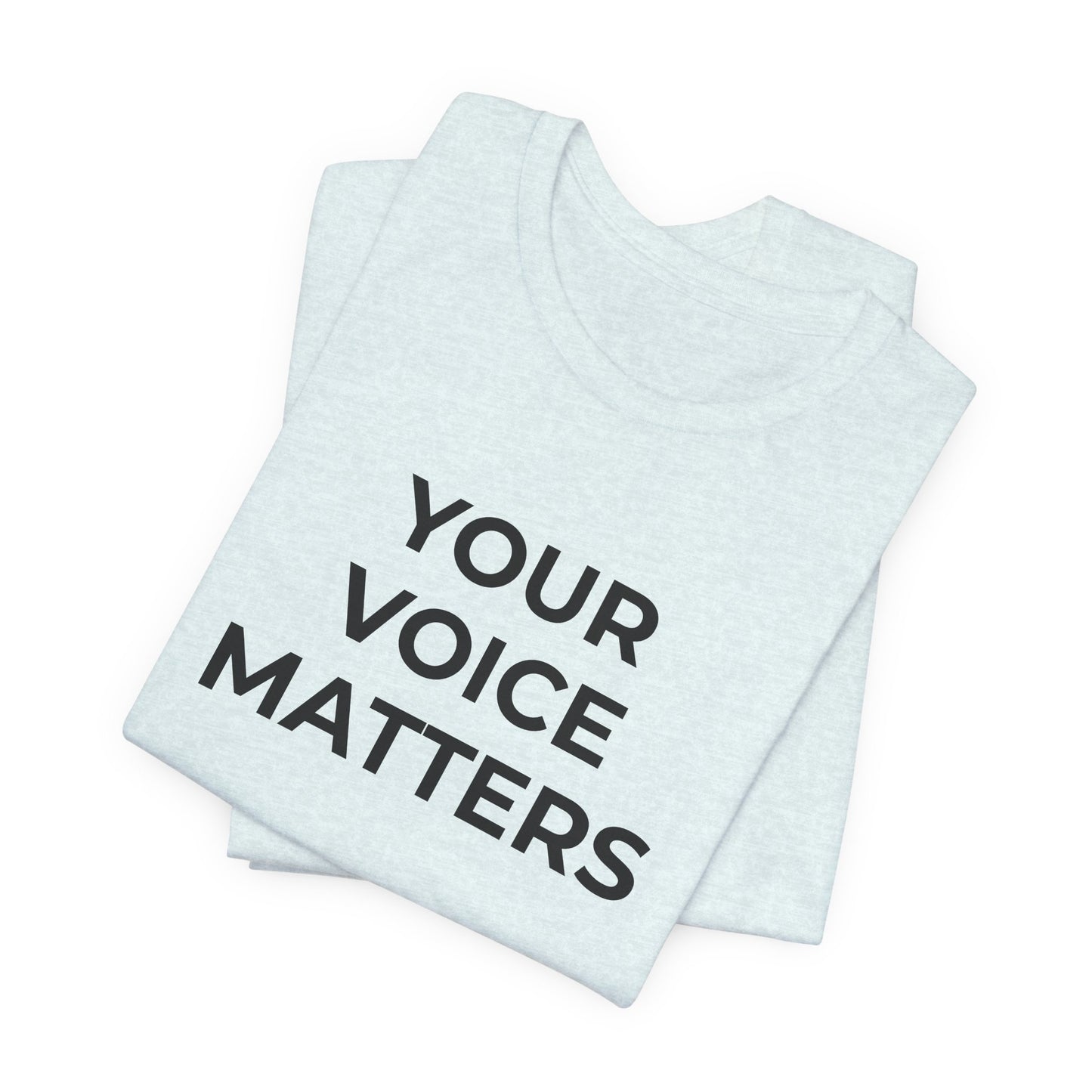 Domestic Violence T-Shirt Your Voice Matters - Wear What You Stand For Products