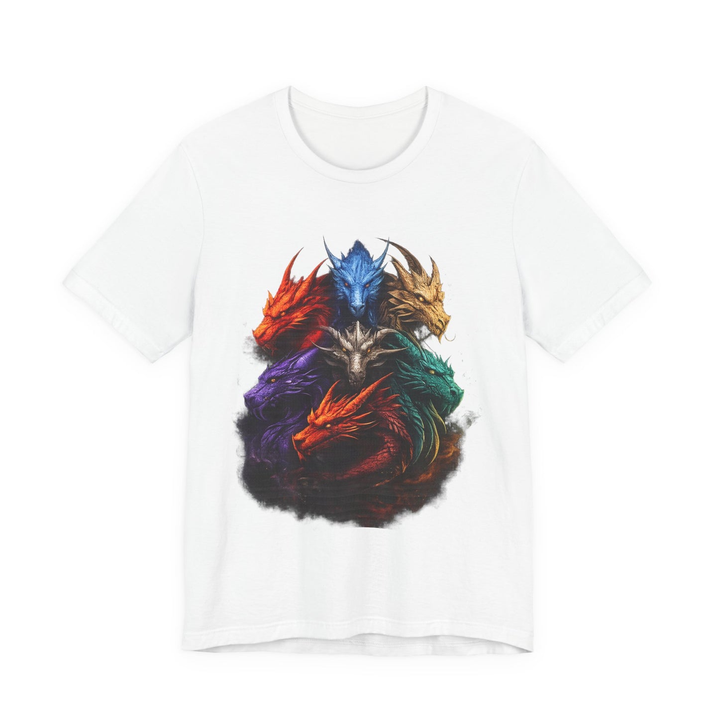 Fun Designs T-Shirt - Dragon Heads - Wear What You Stand For Products