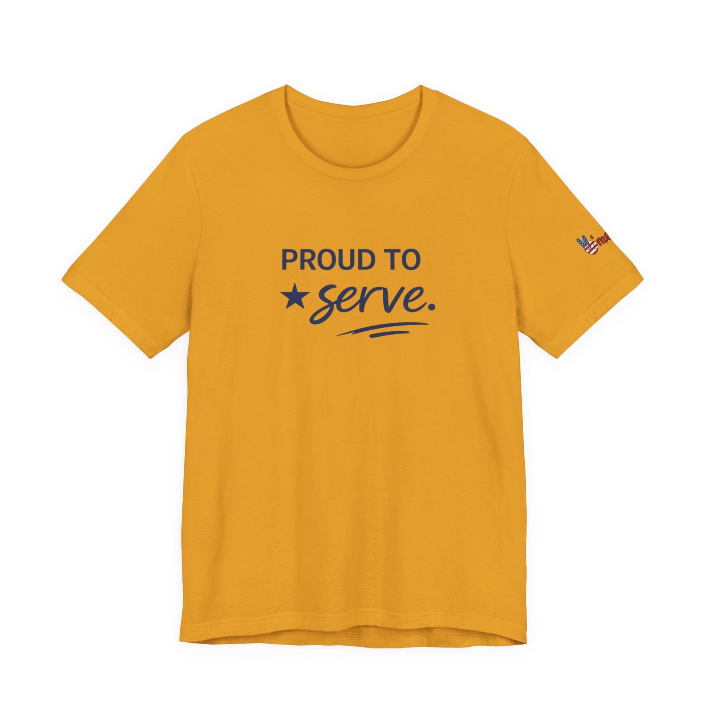 Veterans T-Shirt - Proud to Serve - Wear What You Stand For Products