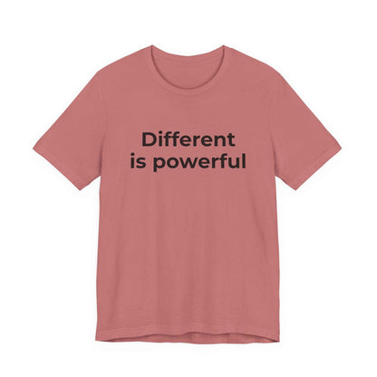 Anti-Bullying Awareness  Different is Powerful TShirt