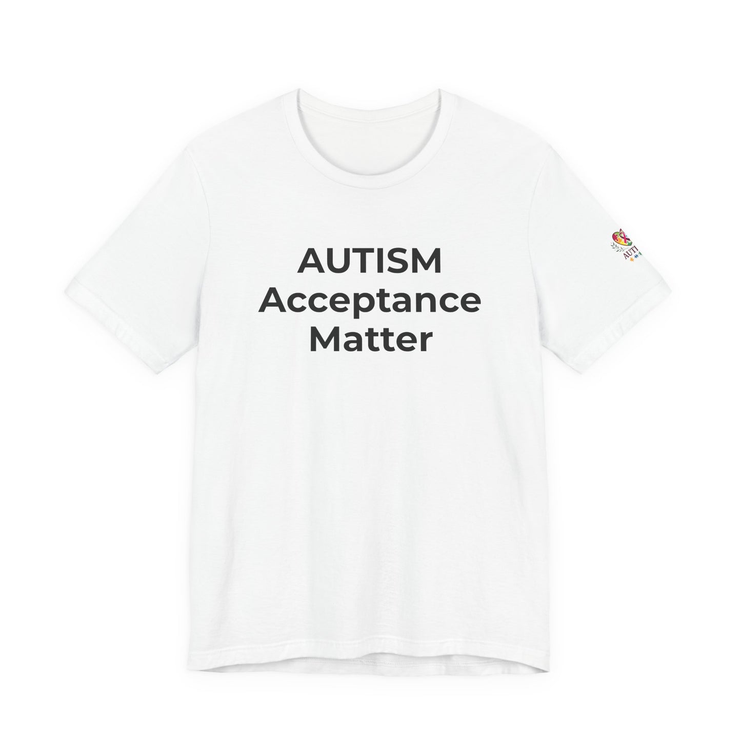 "Autism T-Shirt Acceptance Matters Shirt Support the Spectrum - Wear What You Stand For Products"