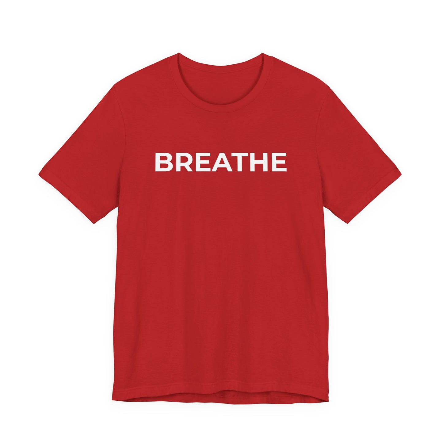 Mental Health T-Shirt - Breathe - Wear What You Stand For Products
