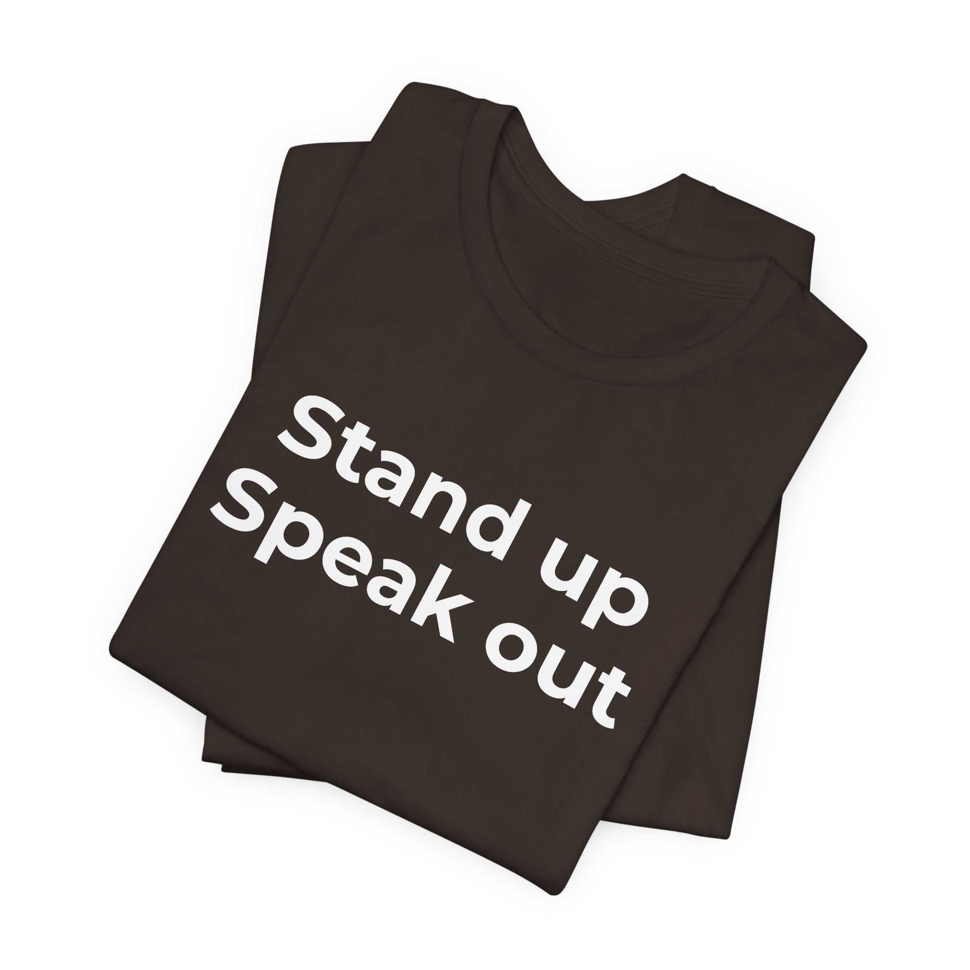 Anti-Bullying and Domestic Violence Awareness T-Shirt for Support and Advocacy - Wear What You Stand For Products
