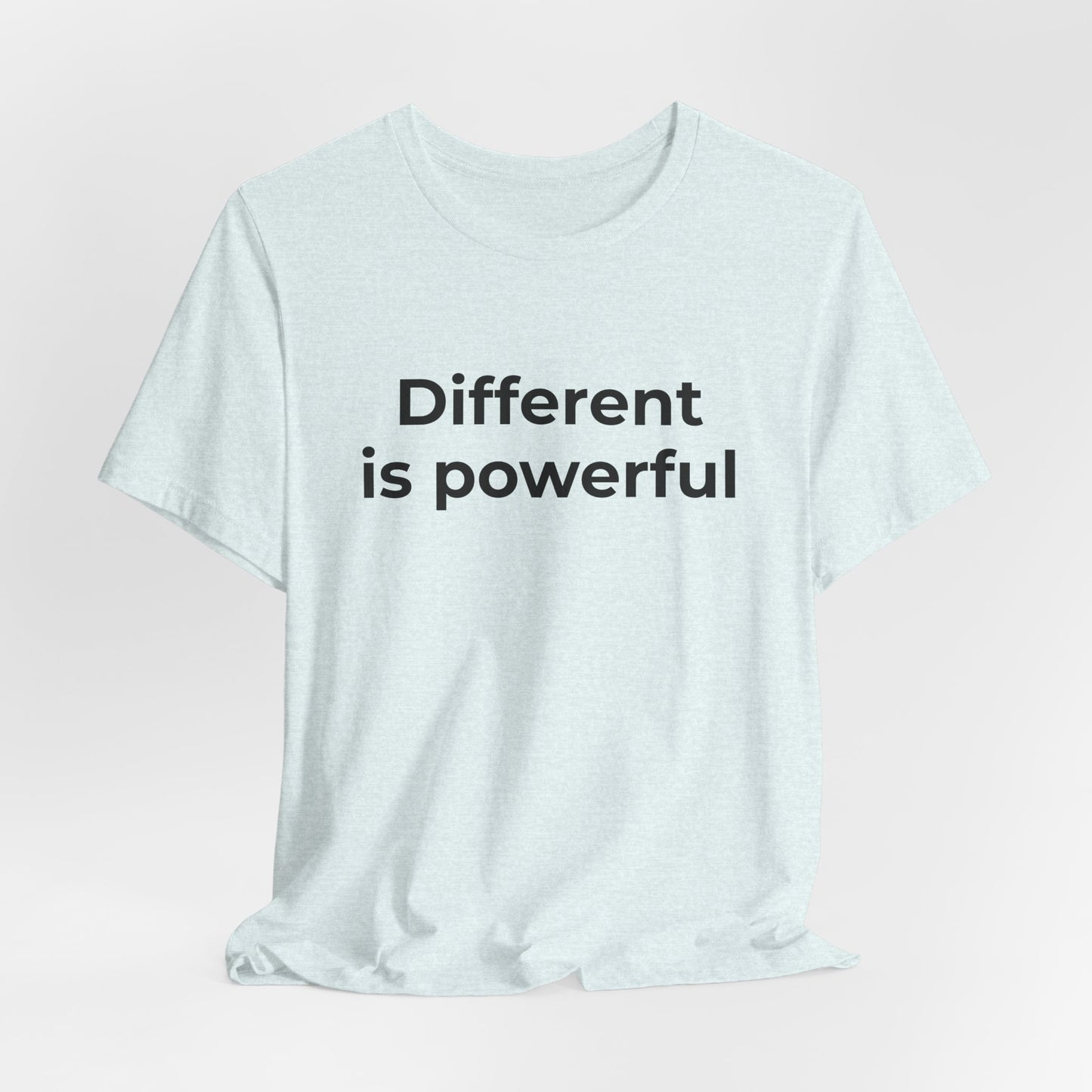Anti-Bullying Awareness  Different is Powerful TShirt - Wear What You Stand For Products