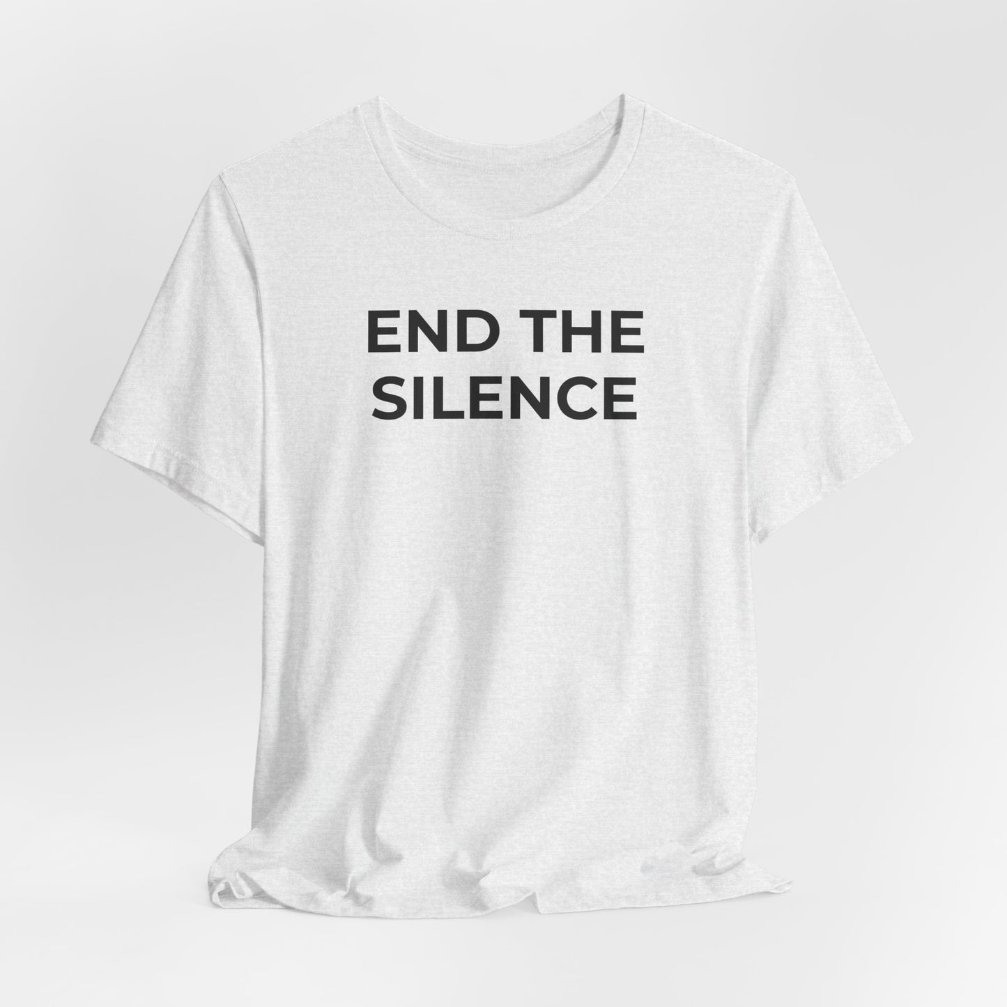 Domestic Violence T-shirt End the Silence - Wear What You Stand For Products