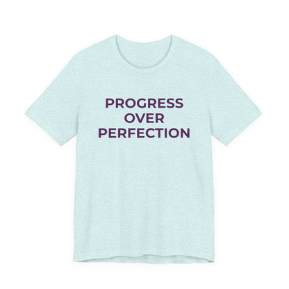 Addiction T-Shirt - Progress over Perfection - Wear What You Stand For Products