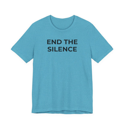 Domestic Violence T-shirt End the Silence - Wear What You Stand For Products