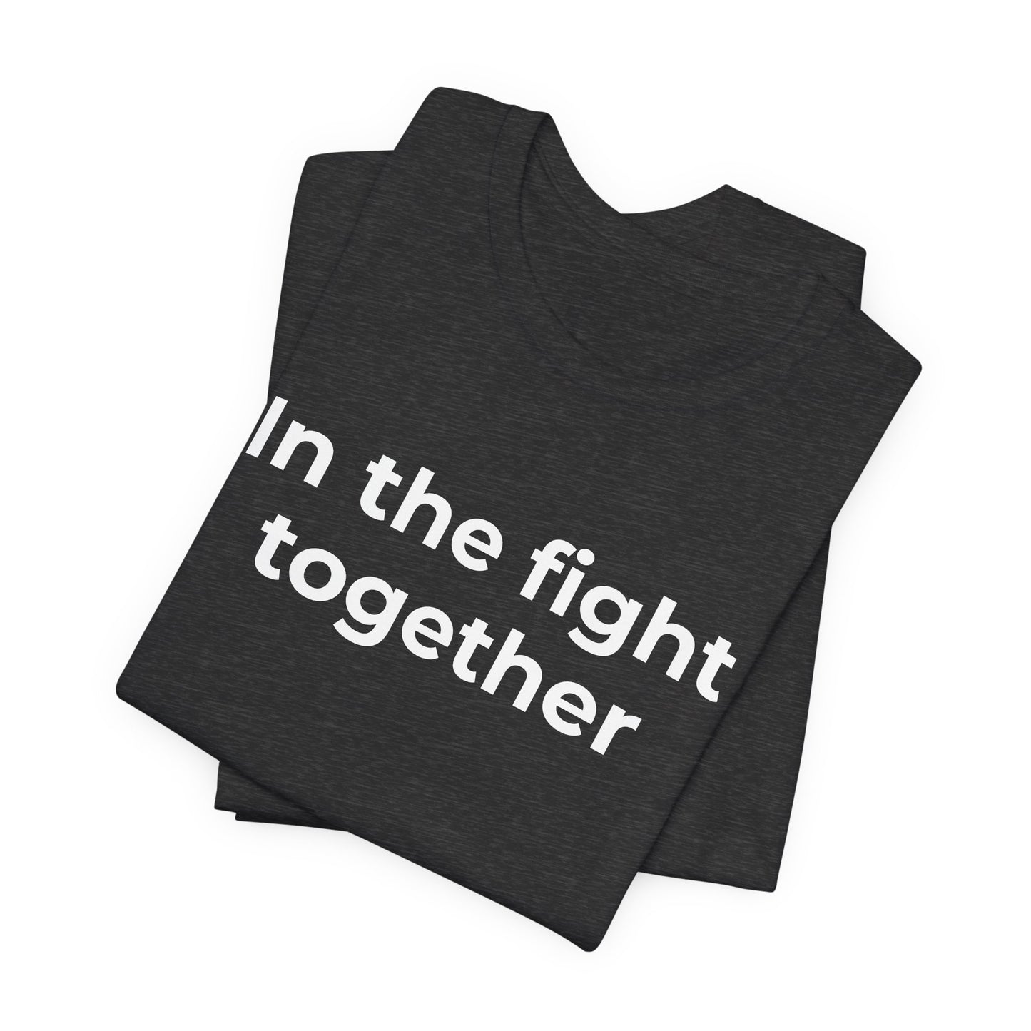 Cancer T-Shirt In the Fight Together - Wear What You Stand For Products