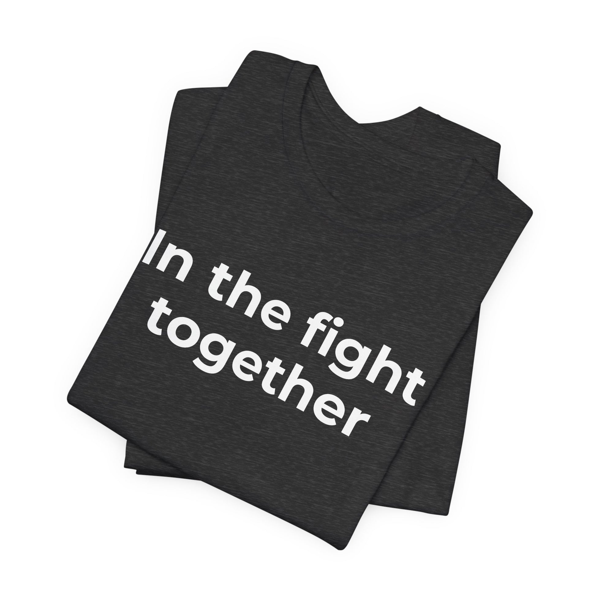 Cancer T-Shirt In the Fight Together - Wear What You Stand For Products