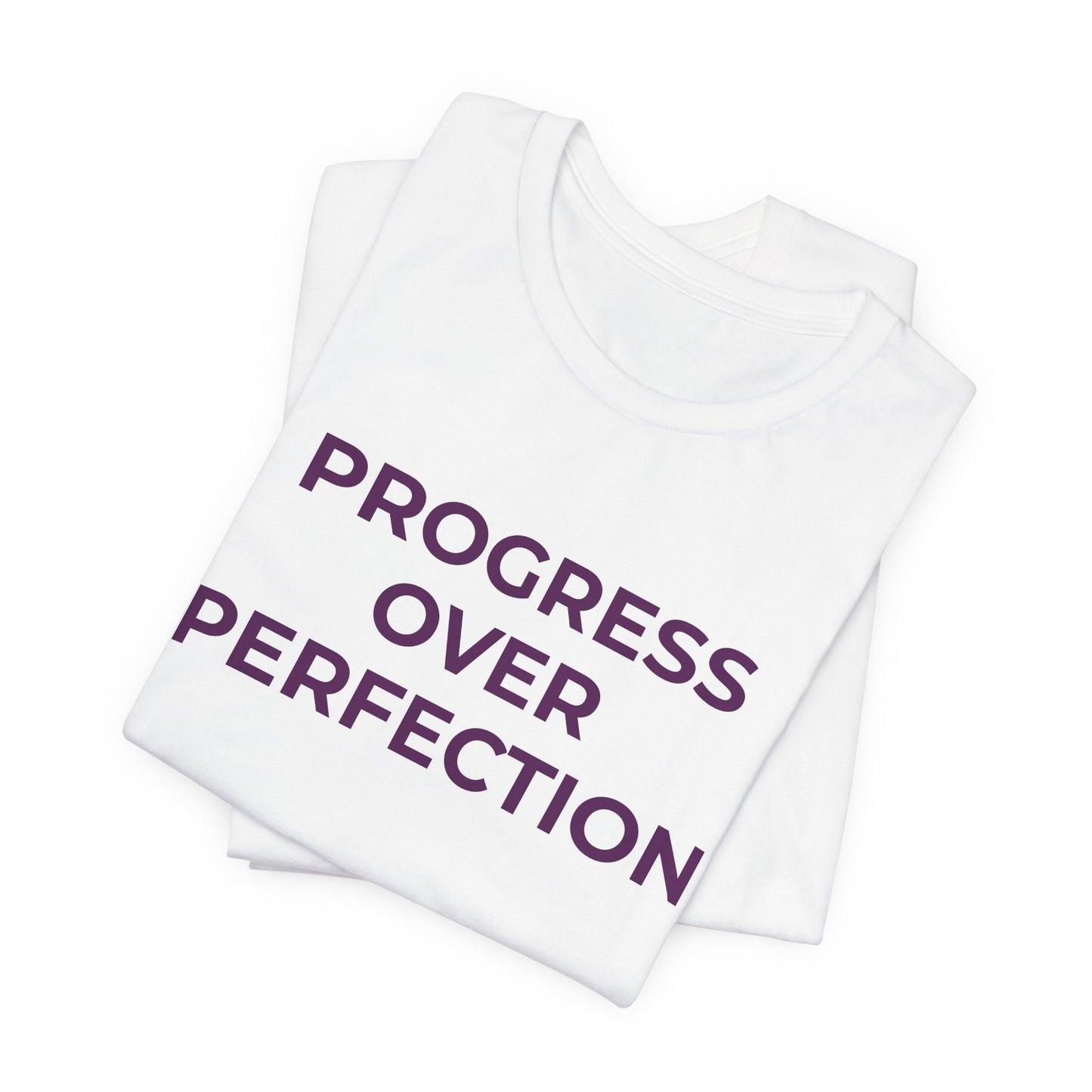 Addiction T-Shirt - Progress over Perfection - Wear What You Stand For Products