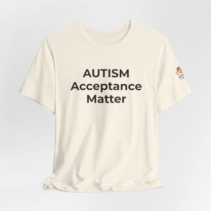 "Autism T-Shirt Acceptance Matters Shirt Support the Spectrum - Wear What You Stand For Products"