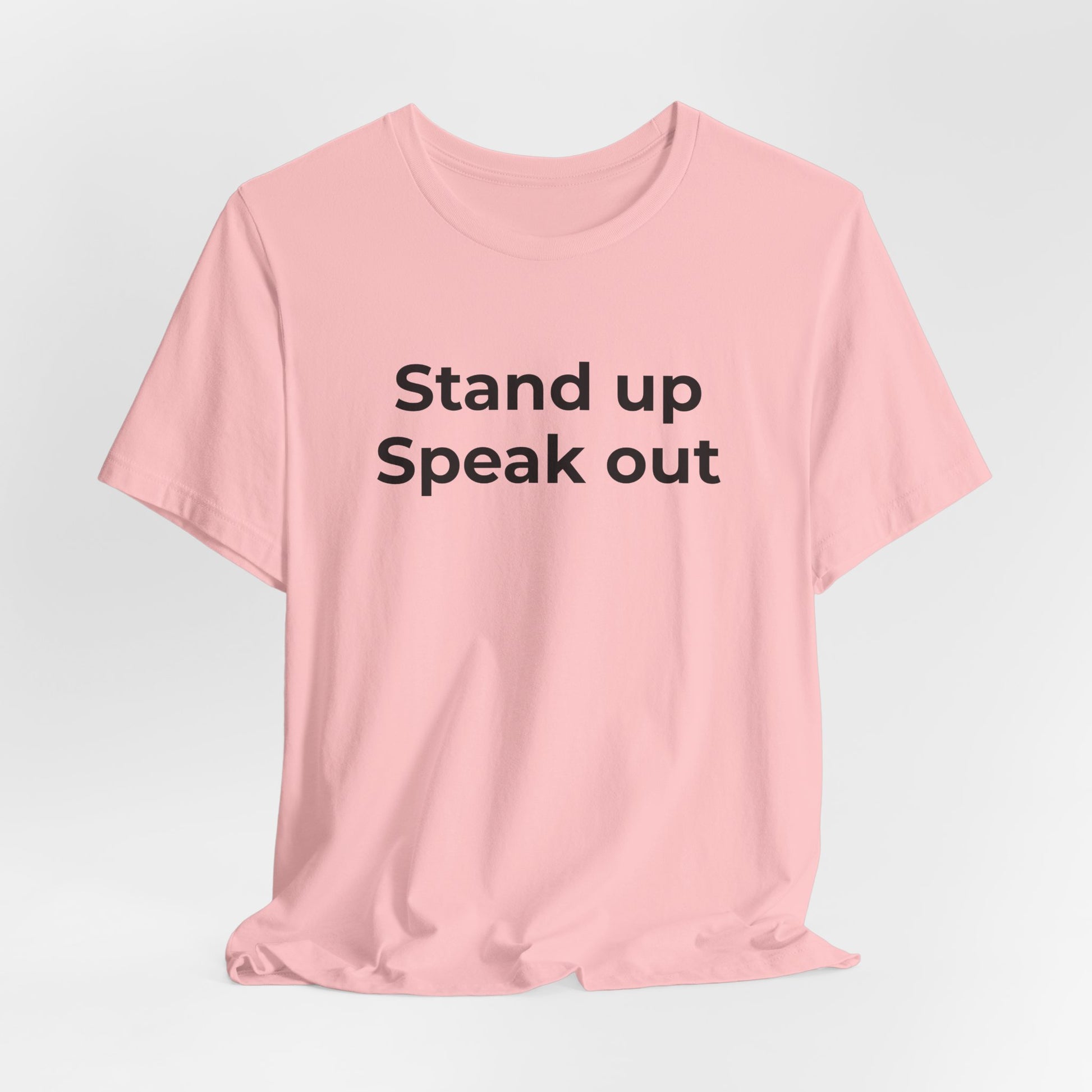 Anti-Bullying and Domestic Violence Awareness T-Shirt for Support and Advocacy - Wear What You Stand For Products