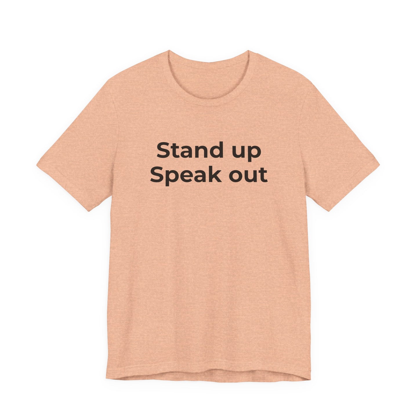 Anti-Bullying and Domestic Violence Awareness T-Shirt for Support and Advocacy - Wear What You Stand For Products