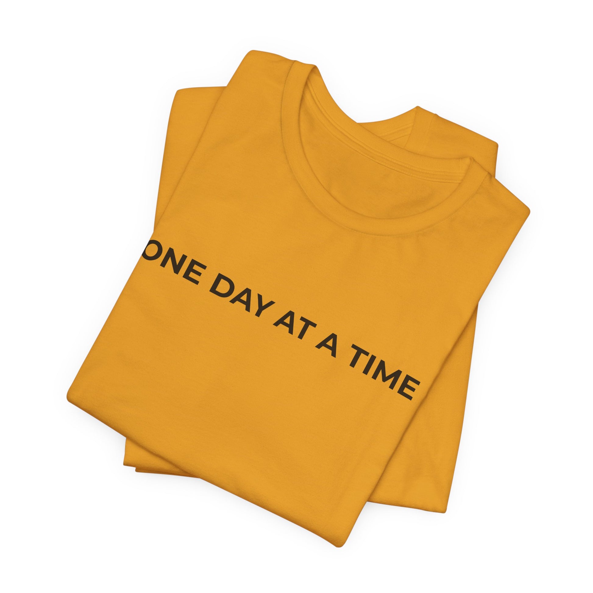 Addiction T-Shirt - One Day at a Time Second Versionn - Wear What You Stand For Products