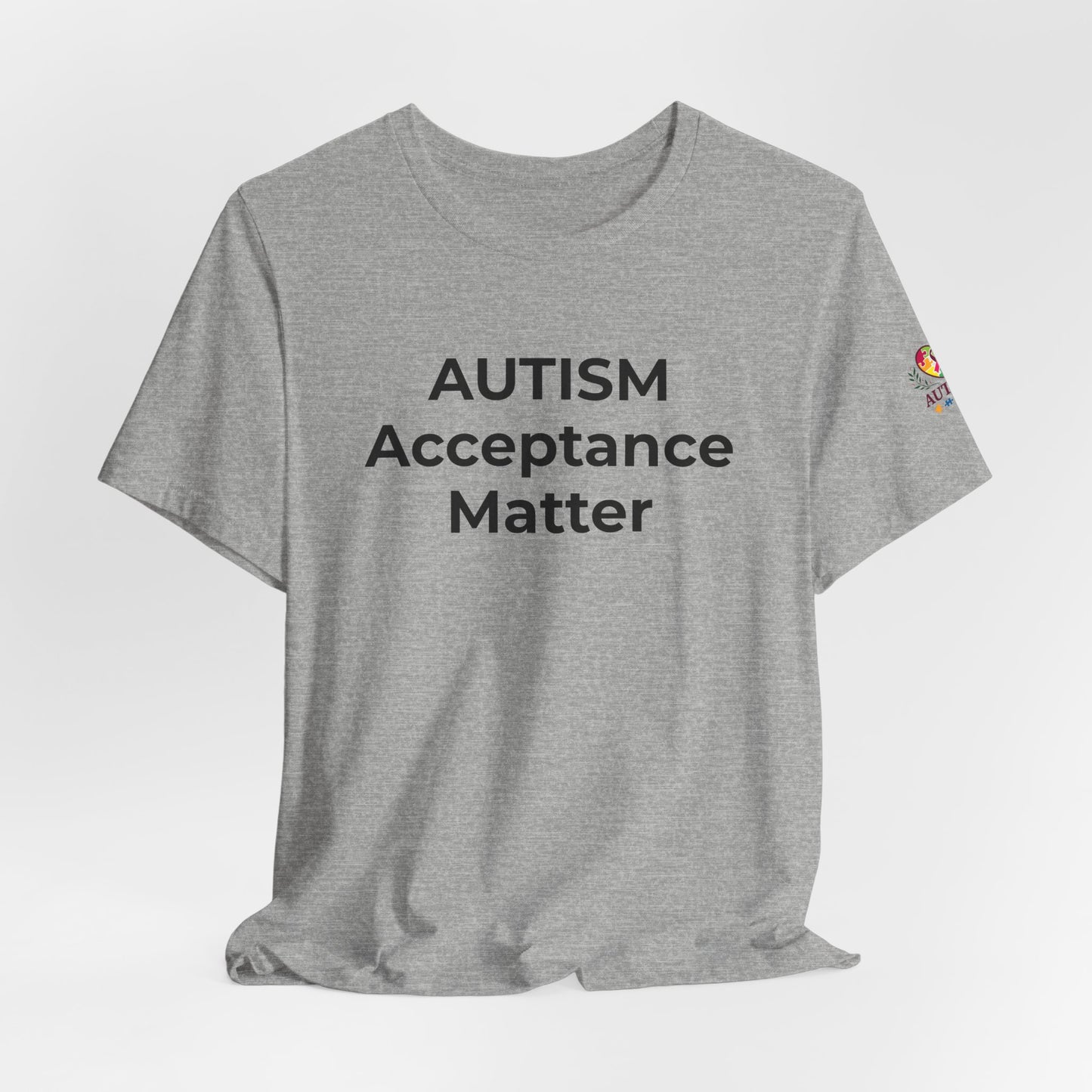 "Autism T-Shirt Acceptance Matters Shirt Support the Spectrum - Wear What You Stand For Products"