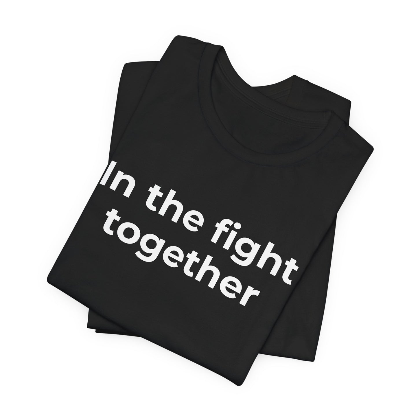 Cancer T-Shirt In the Fight Together - Wear What You Stand For Products