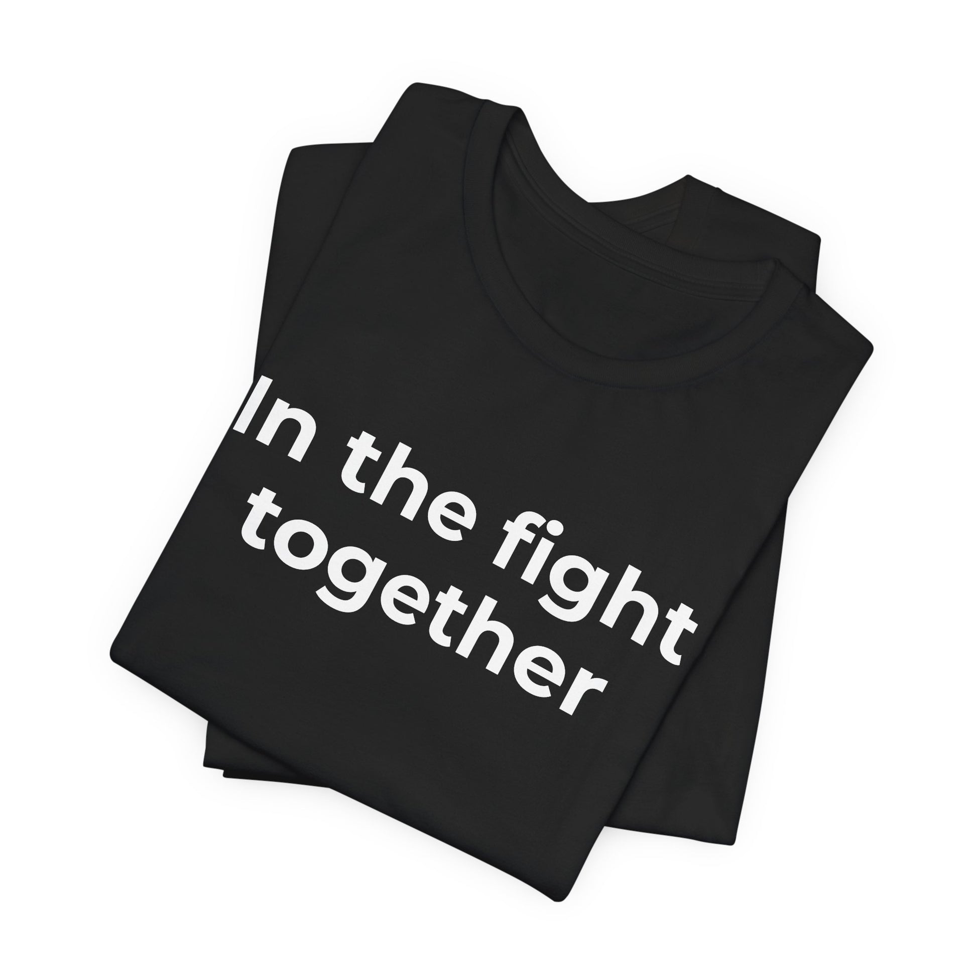 Cancer T-Shirt In the Fight Together - Wear What You Stand For Products