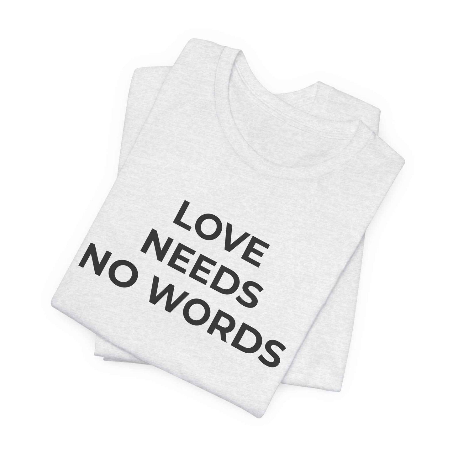 Love Needs No Words Autism Shirt | Autism Support Tee