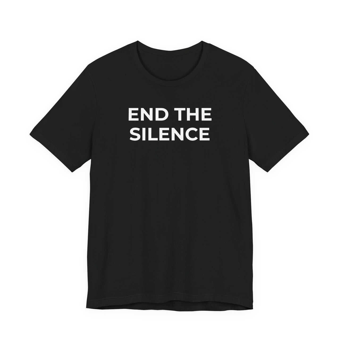 Domestic Violence T-shirt End the Silence - Wear What You Stand For Products