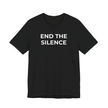 Domestic Violence T-shirt End the Silence - Wear What You Stand For Products
