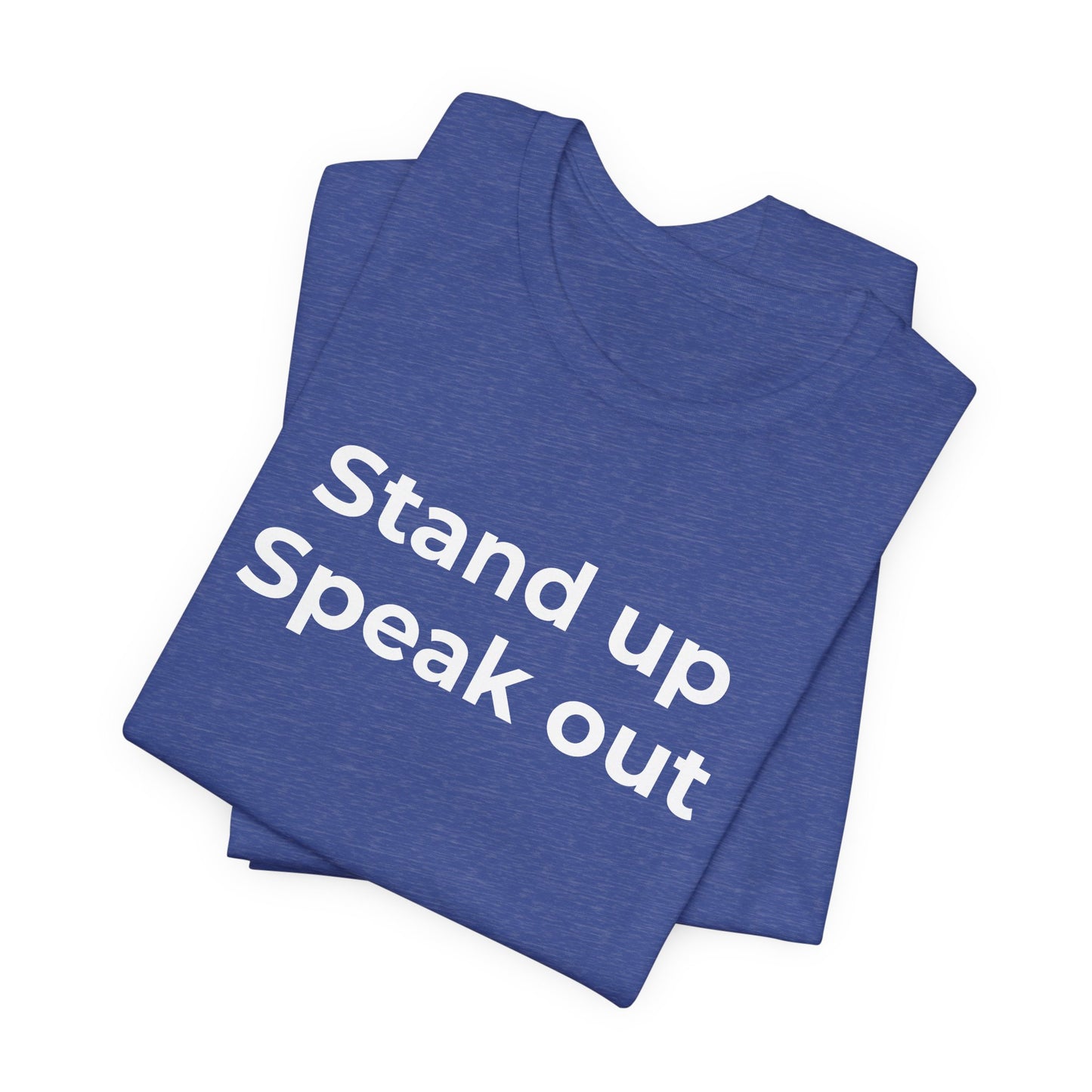 Anti-Bullying and Domestic Violence Awareness T-Shirt for Support and Advocacy - Wear What You Stand For Products
