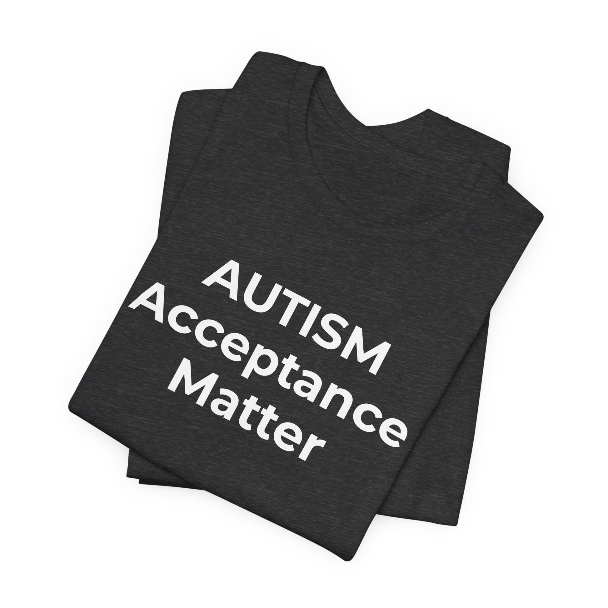 "Autism T-Shirt Acceptance Matters Shirt Support the Spectrum - Wear What You Stand For Products"