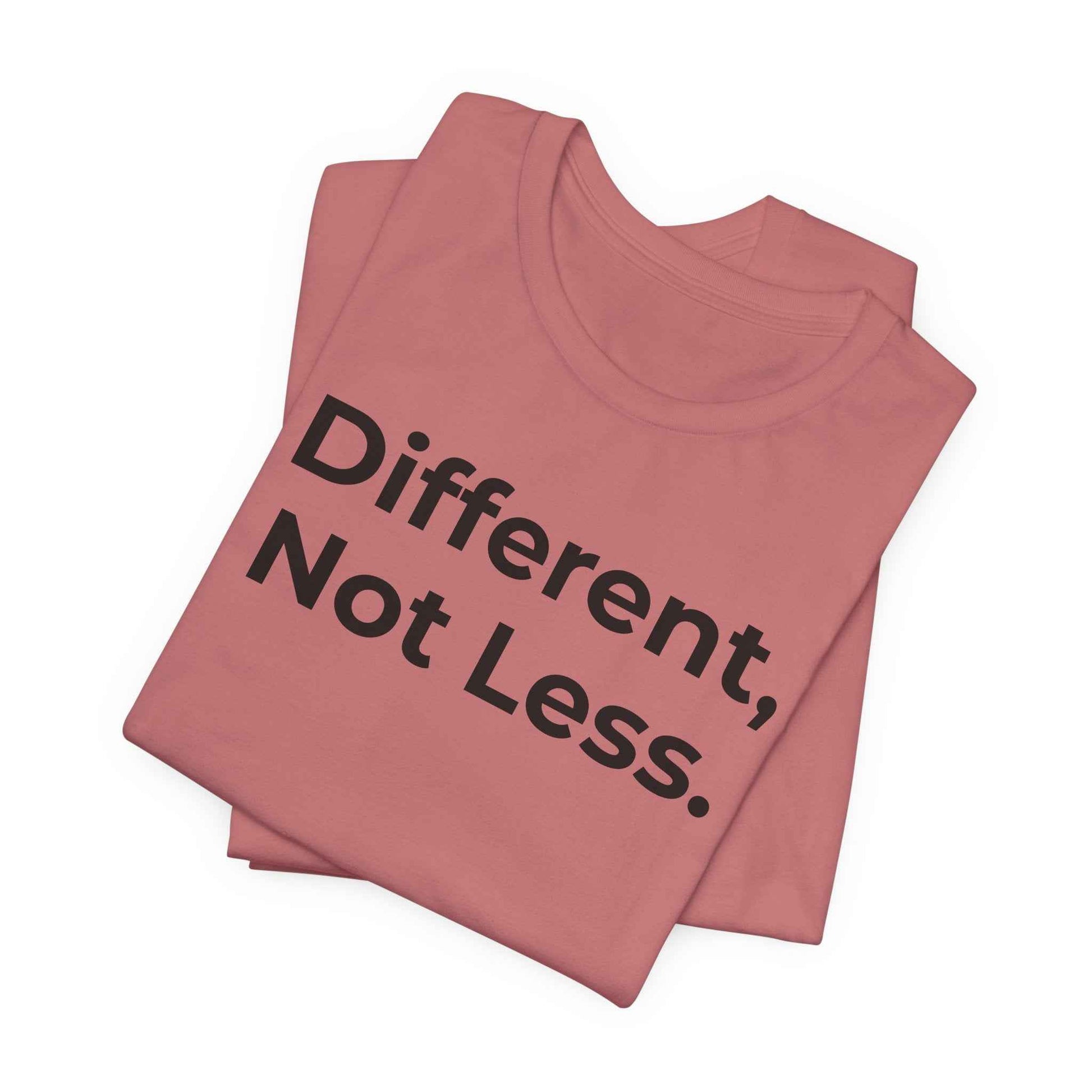 Different Not Less Autism Awareness Shirt | Neurodiversity Tee
