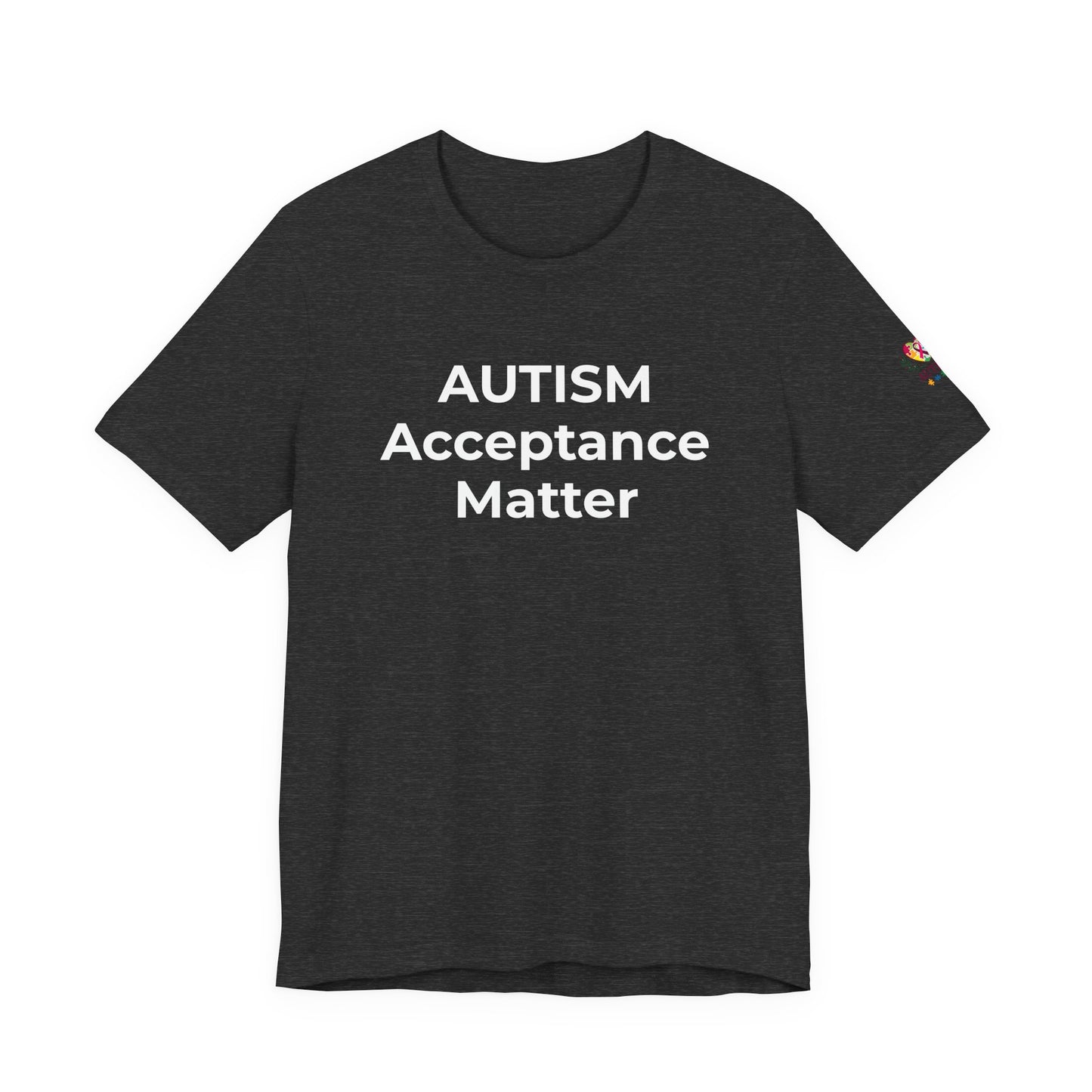 "Autism T-Shirt Acceptance Matters Shirt Support the Spectrum - Wear What You Stand For Products"