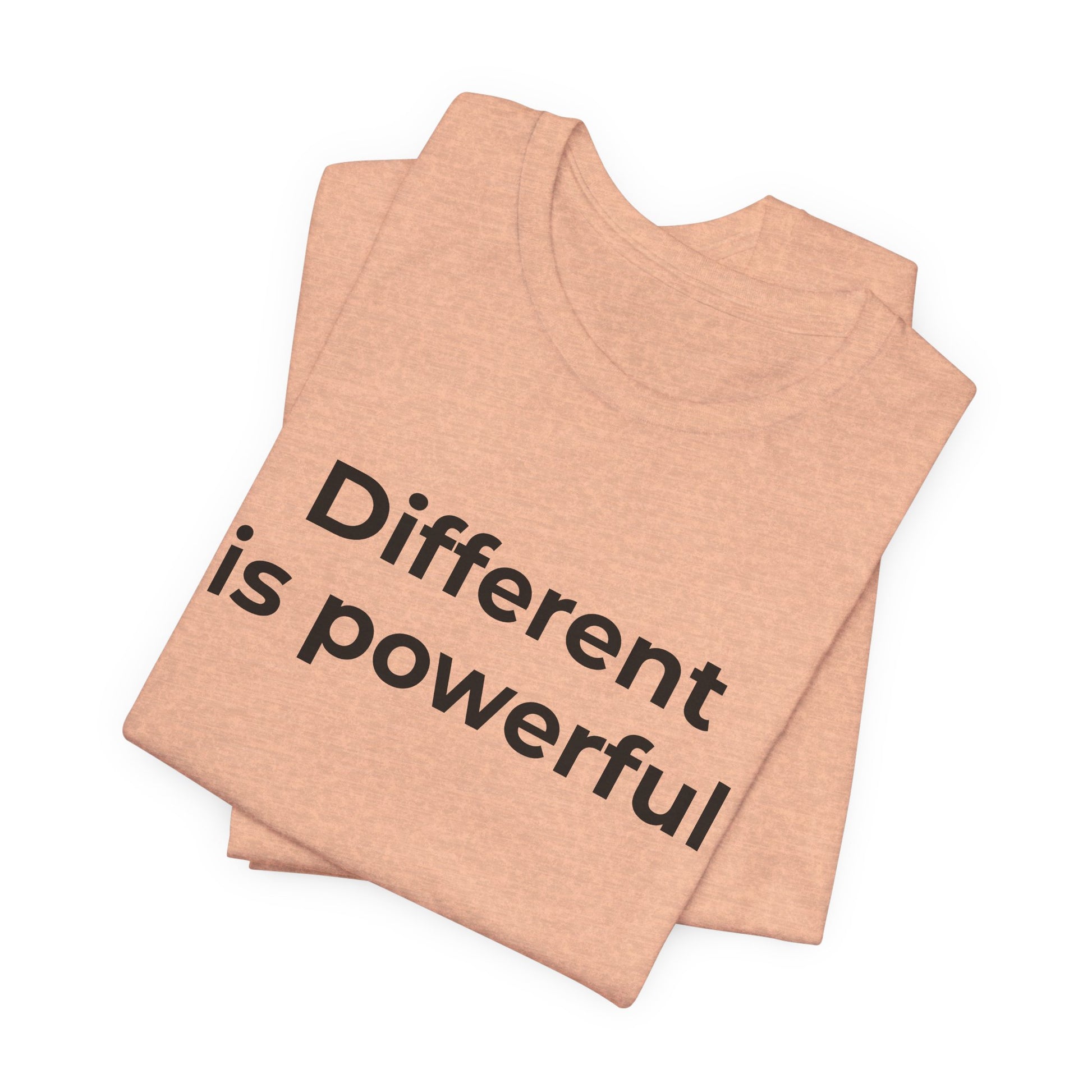 Anti-Bullying Awareness  Different is Powerful TShirt - Wear What You Stand For Products