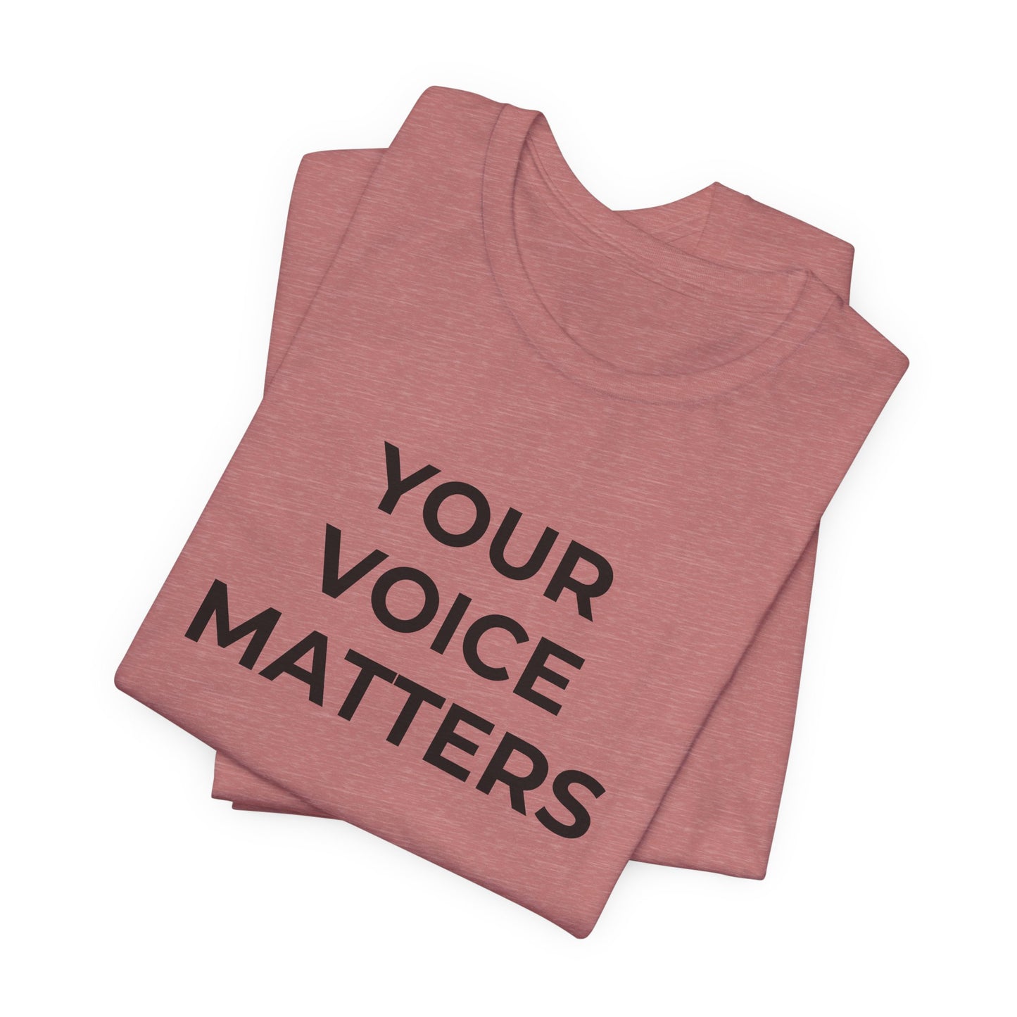 Domestic Violence T-Shirt Your Voice Matters - Wear What You Stand For Products