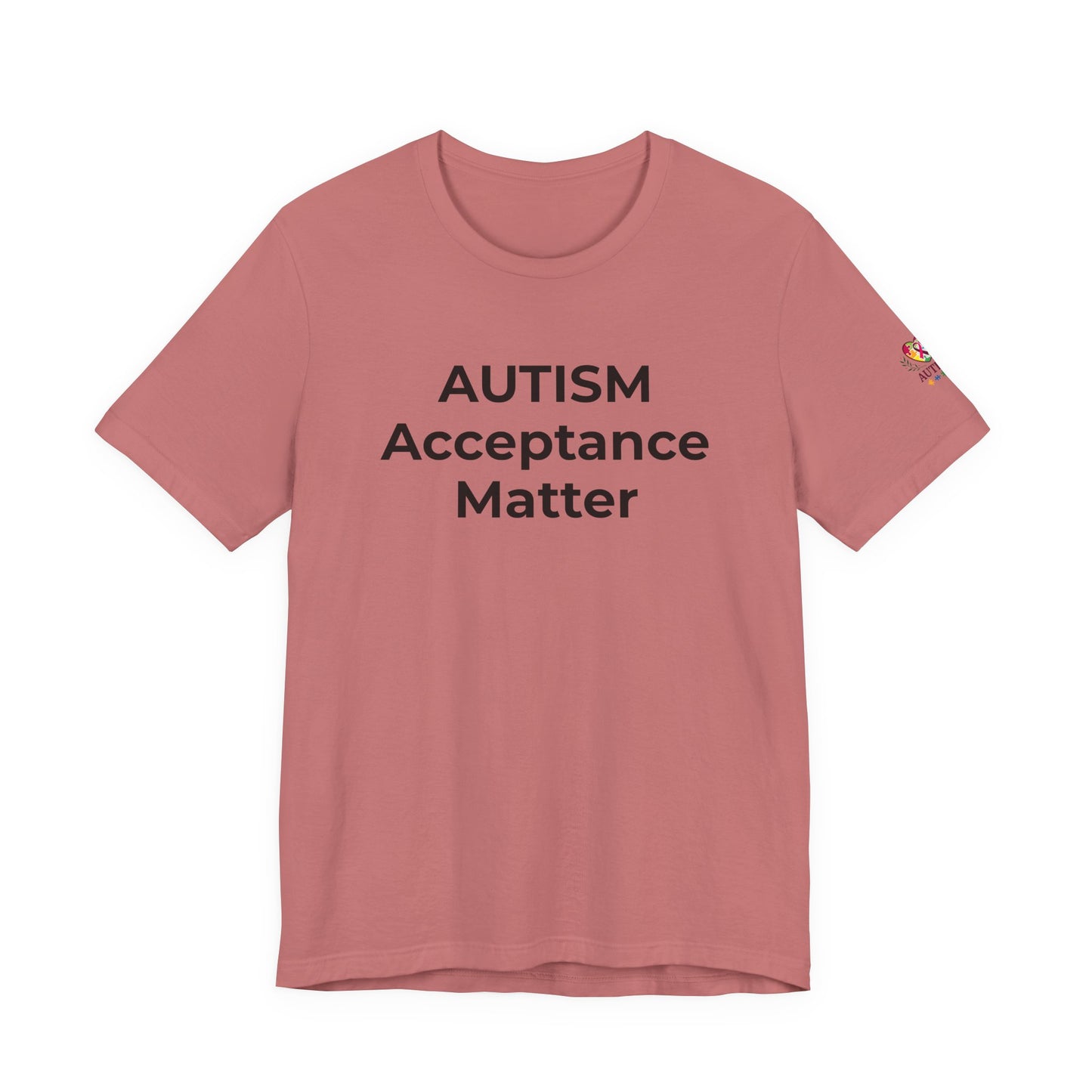 "Autism T-Shirt Acceptance Matters Shirt Support the Spectrum - Wear What You Stand For Products"