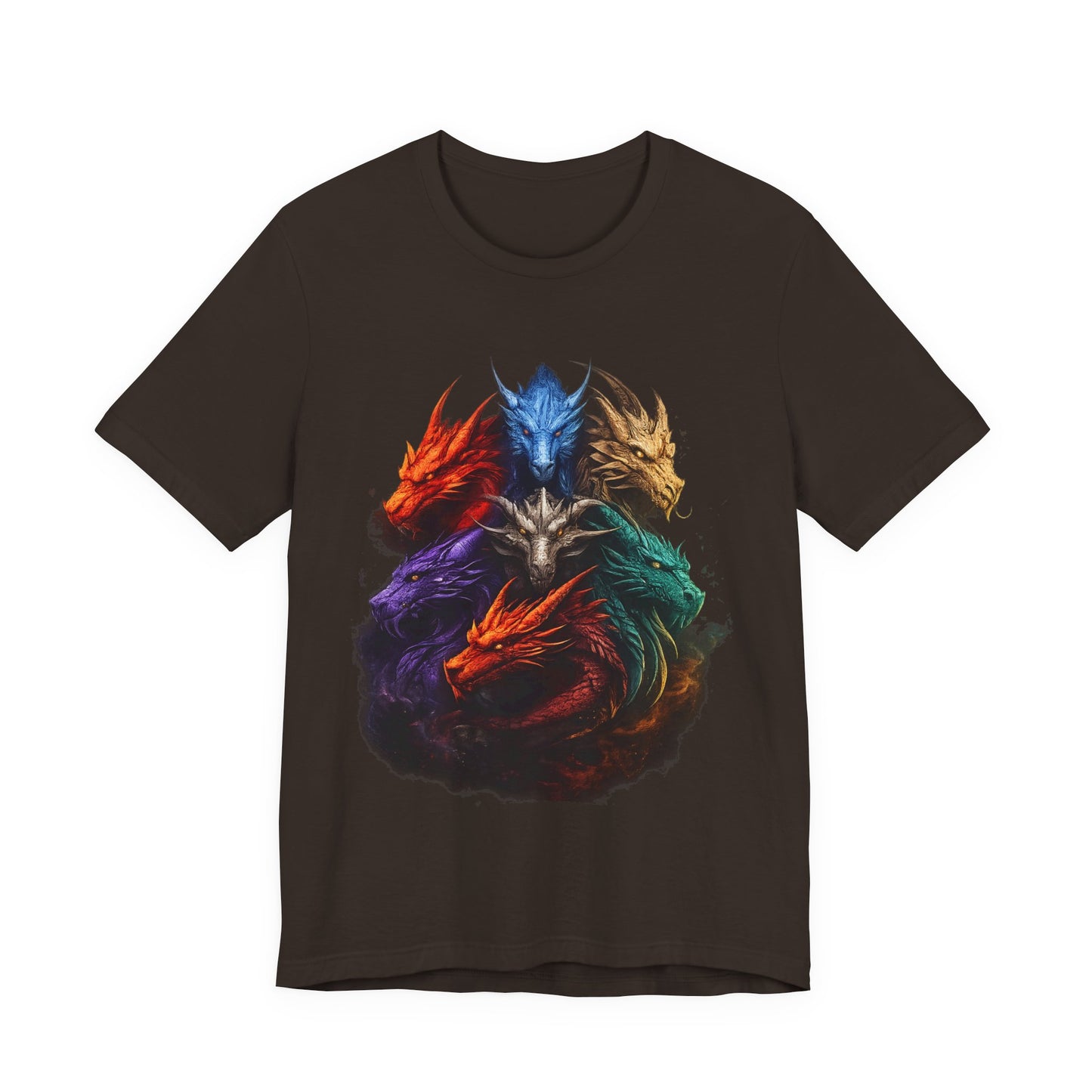 Fun Designs T-Shirt - Dragon Heads - Wear What You Stand For Products