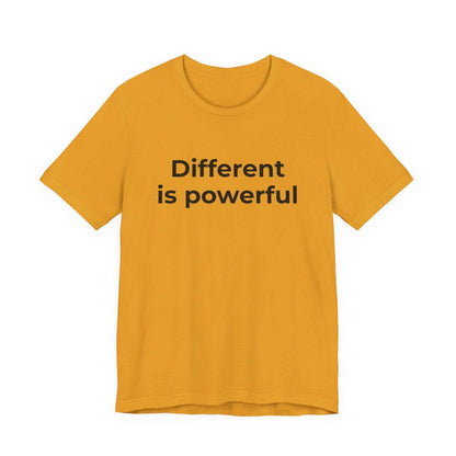 Anti-Bullying Awareness  Different is Powerful TShirt