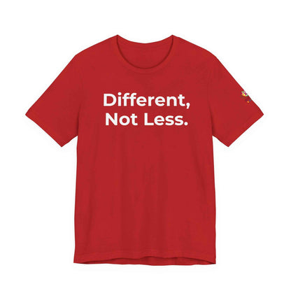 Different Not Less Autism Awareness Shirt | Neurodiversity Tee