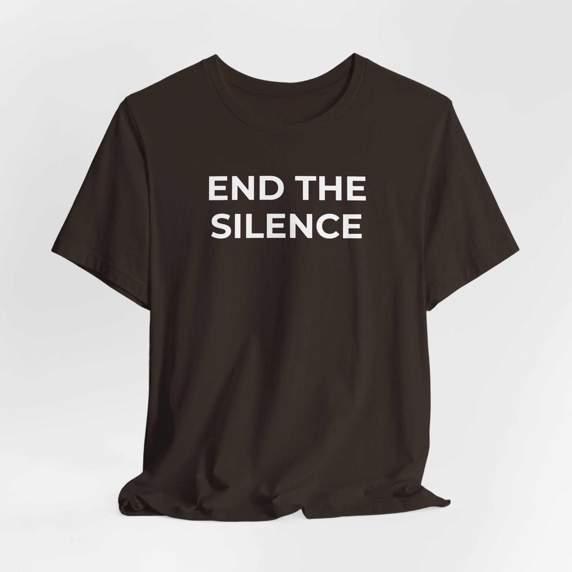 Domestic Violence T-shirt End the Silence - Wear What You Stand For Products