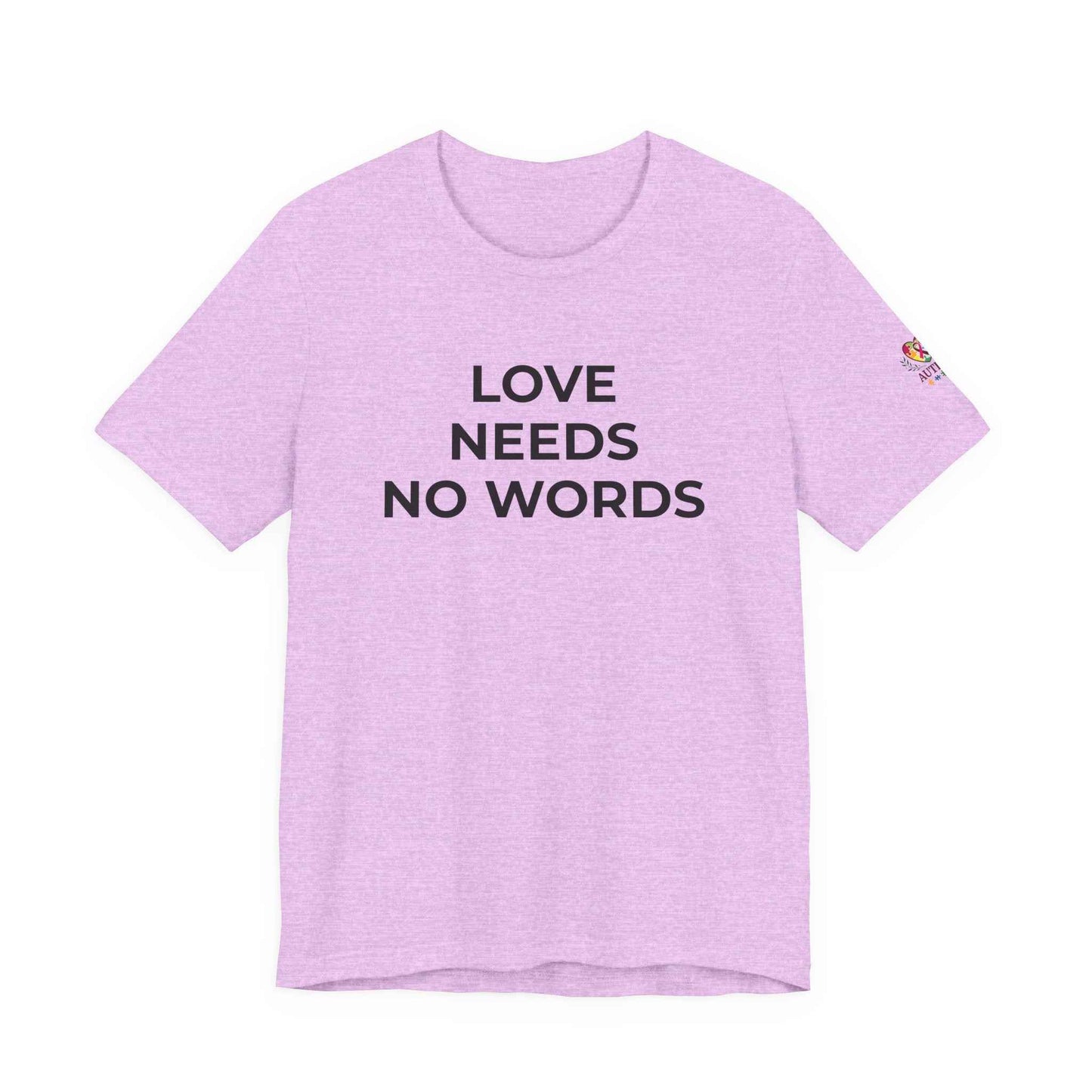 Love Needs No Words Autism Shirt | Autism Support Tee