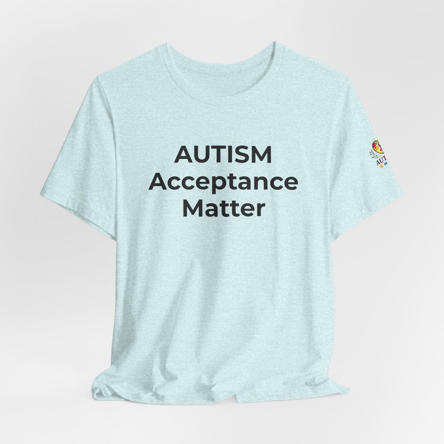 "Autism T-Shirt Acceptance Matters Shirt Support the Spectrum - Wear What You Stand For Products"