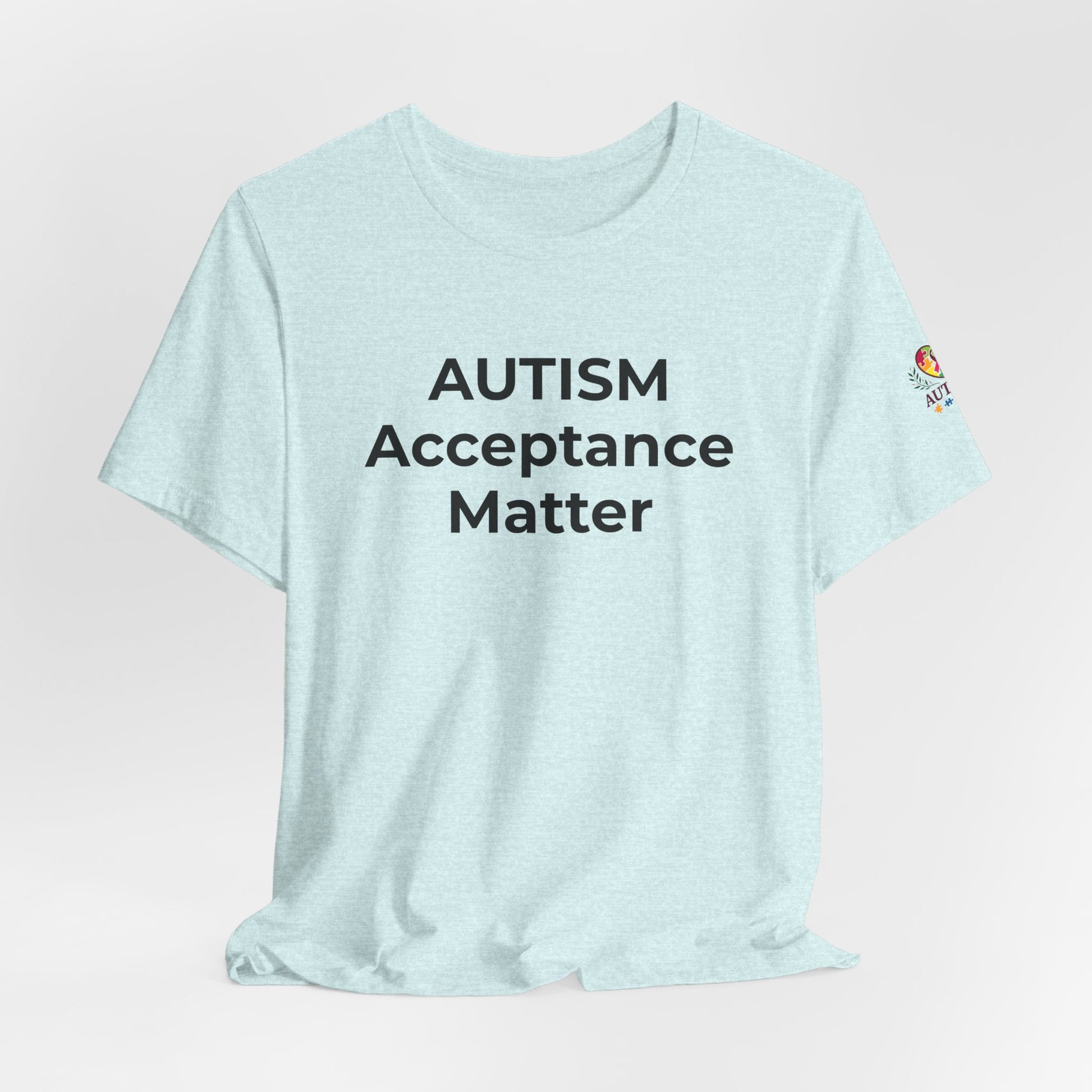 "Autism T-Shirt Acceptance Matters Shirt Support the Spectrum - Wear What You Stand For Products"