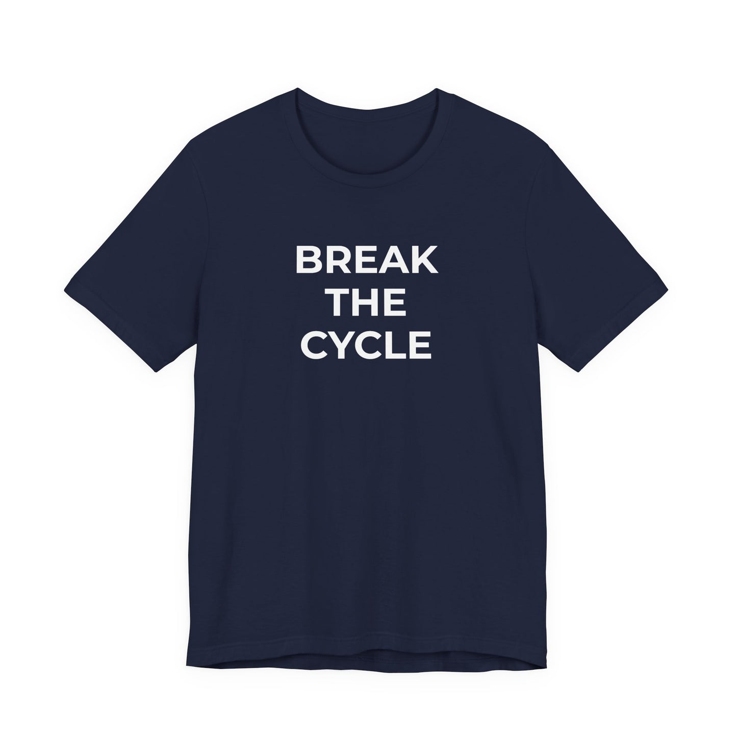 Domestic Violence T-Shirt Break the Cycle - Wear What You Stand For Products