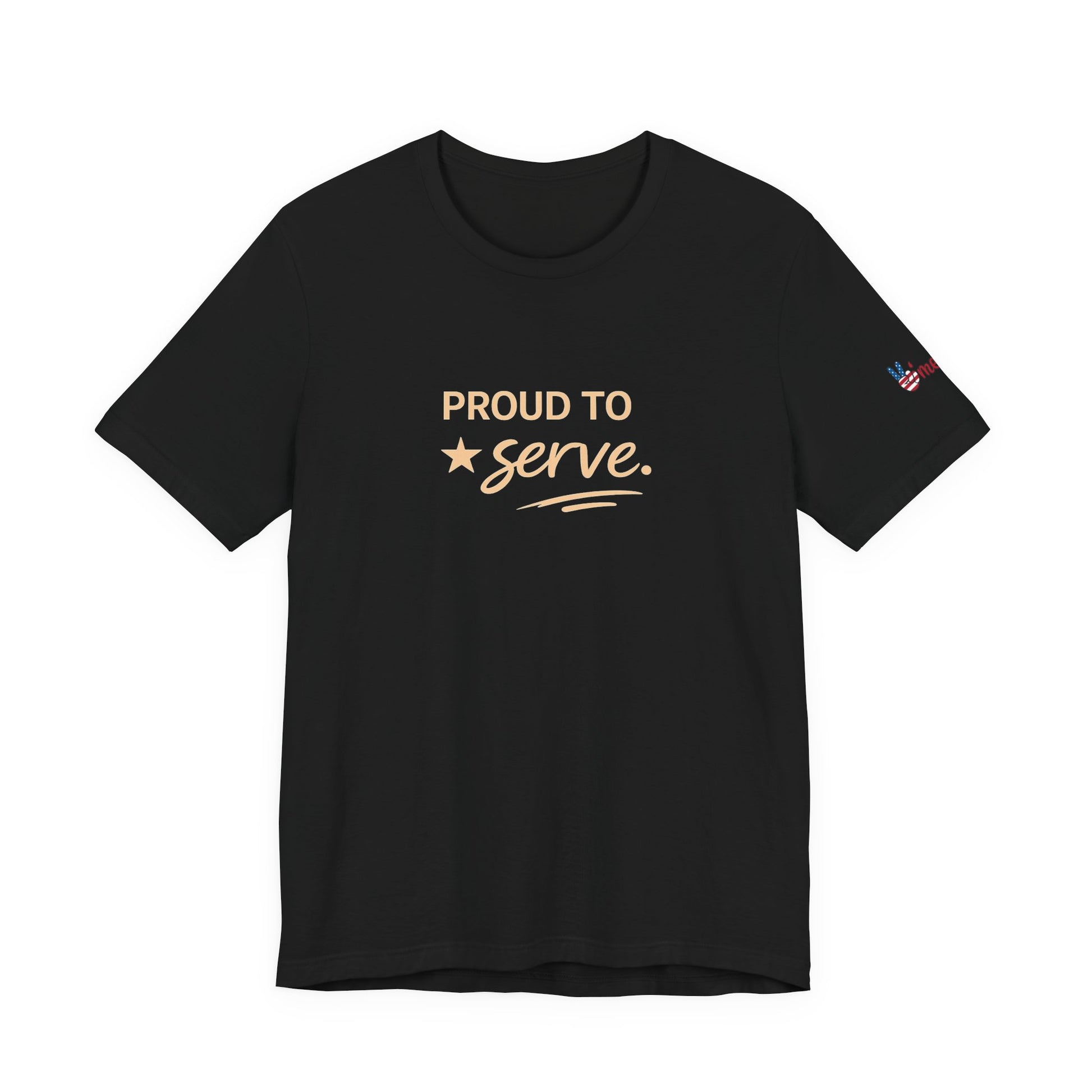 Veterans T-Shirt - Proud to Serve - Wear What You Stand For Products