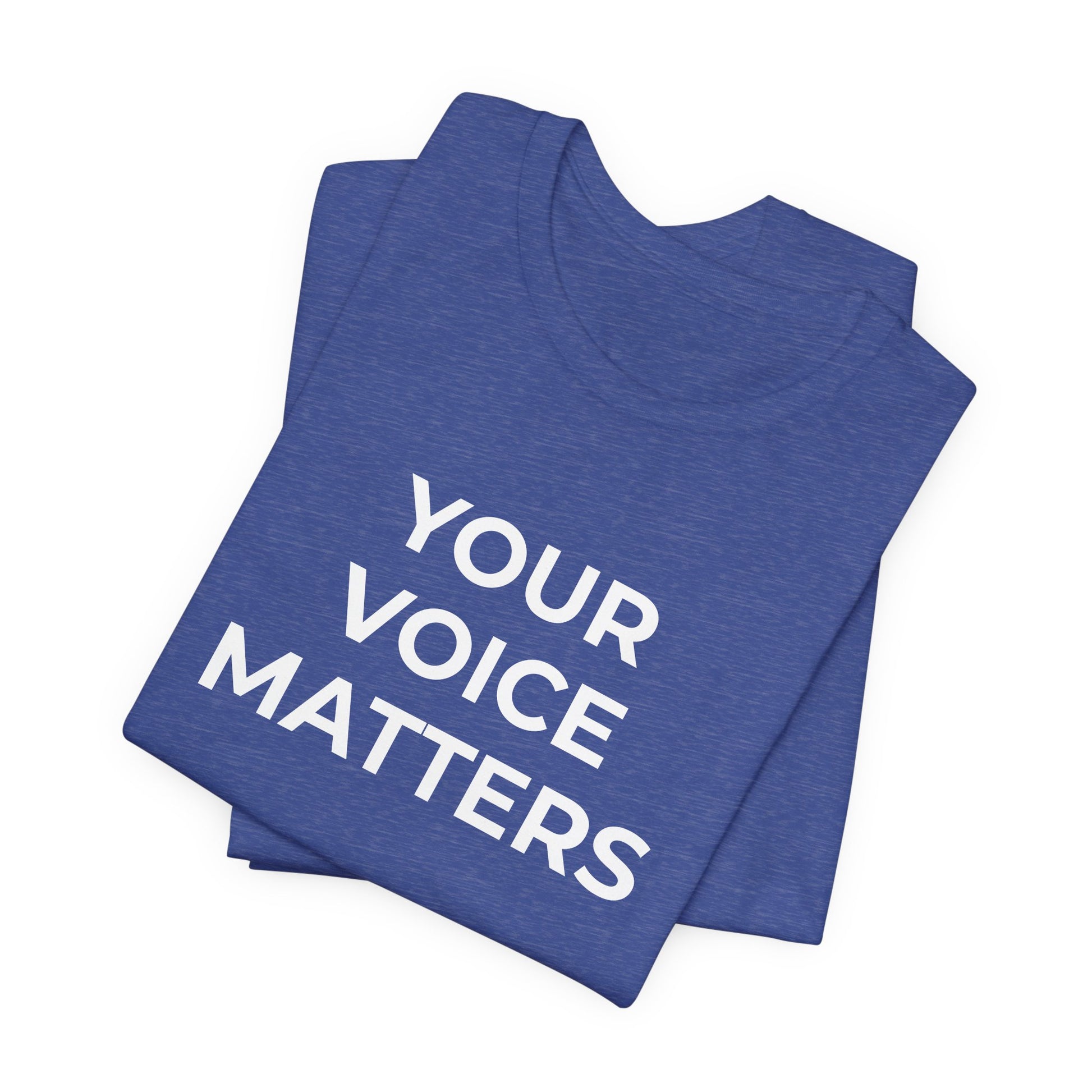 Domestic Violence T-Shirt Your Voice Matters - Wear What You Stand For Products