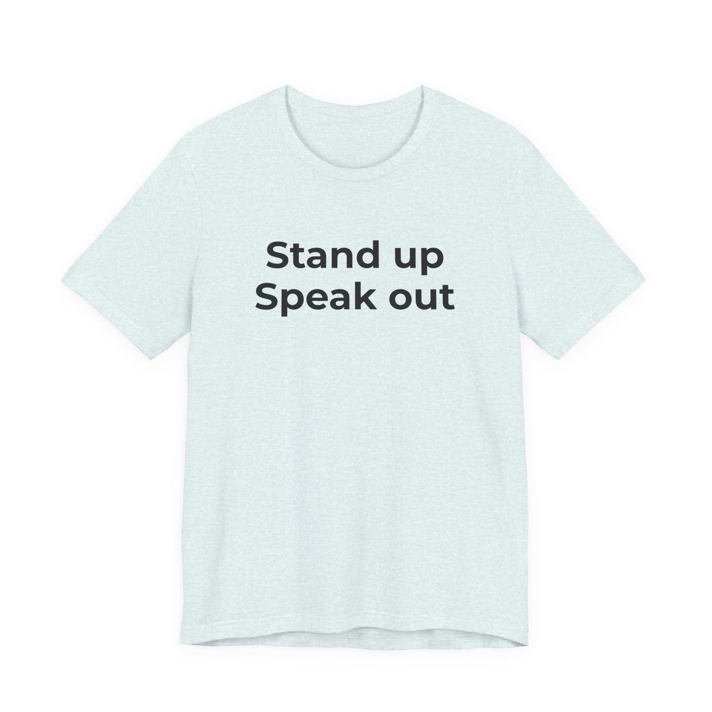Anti-Bullying and Domestic Violence Awareness T-Shirt for Support and Advocacy - Wear What You Stand For Products